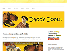 Tablet Screenshot of daddydonut.com